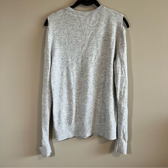✨ Ted Baker London Gray Bow Sleeve Wool Blend Sweater 6 - Picture 6 of 10